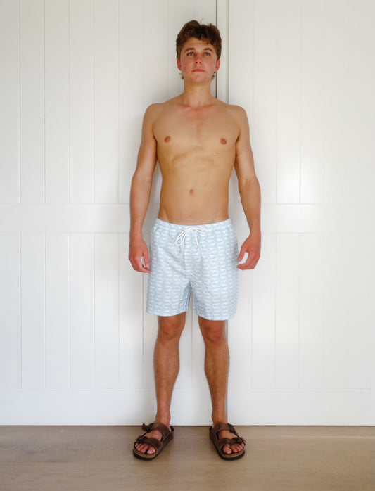 Blue Swim-Short