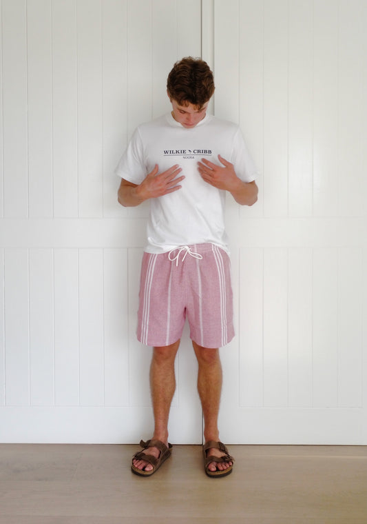 Red Towel Short